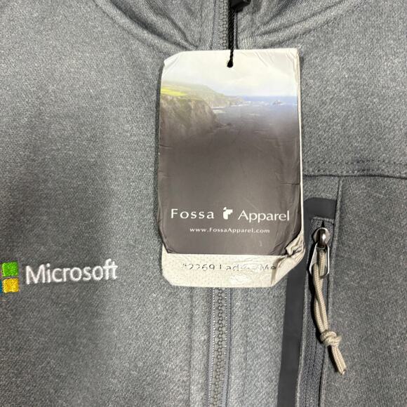 NEW! Microsoft Windows Full Zip Hoodie Deadstock Long Sleeve Jacket - M - Picture 7 of 8